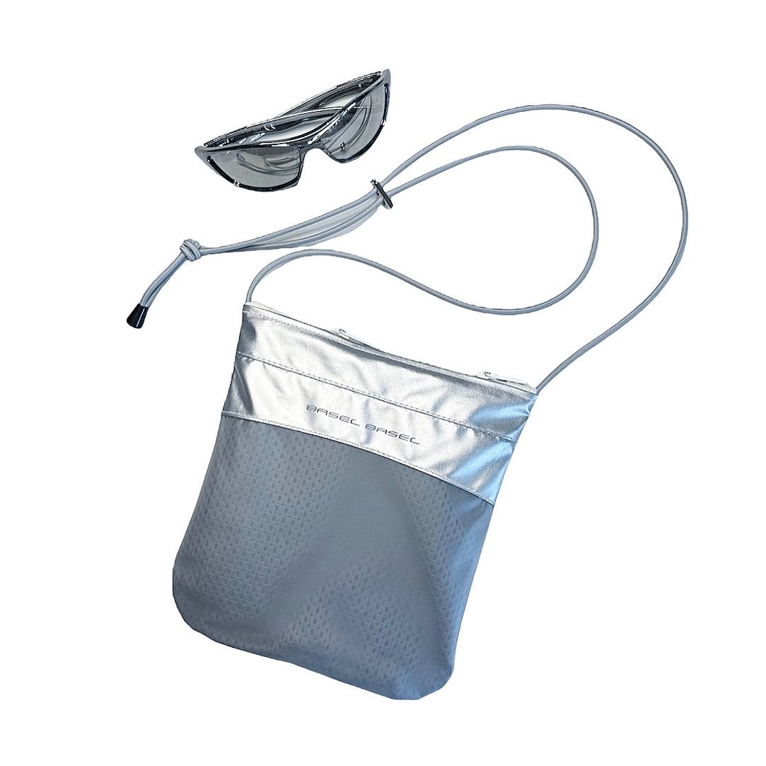 .Chrome series side bag, handcrafted