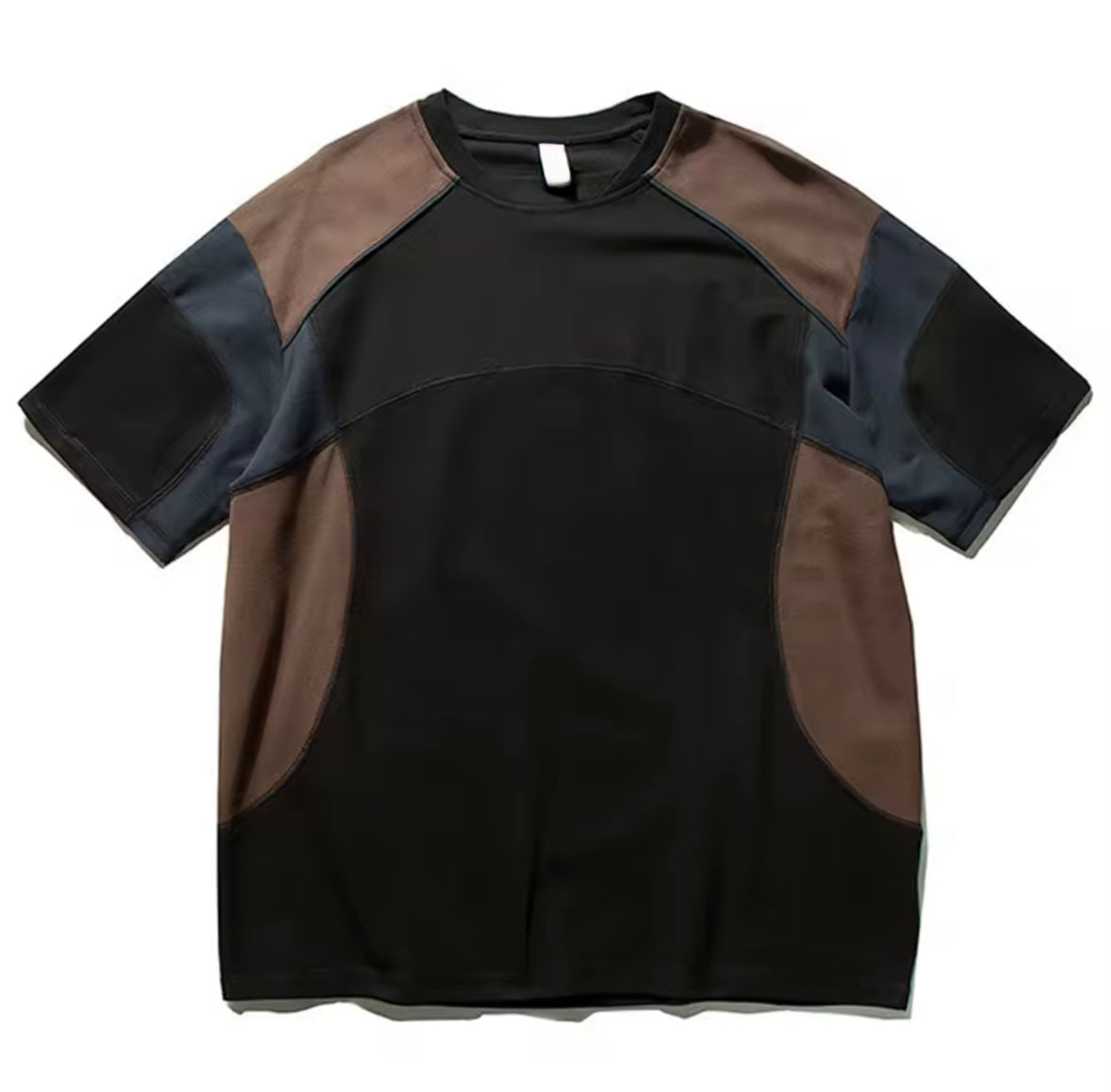 *Aro leaf multi panel T shirt