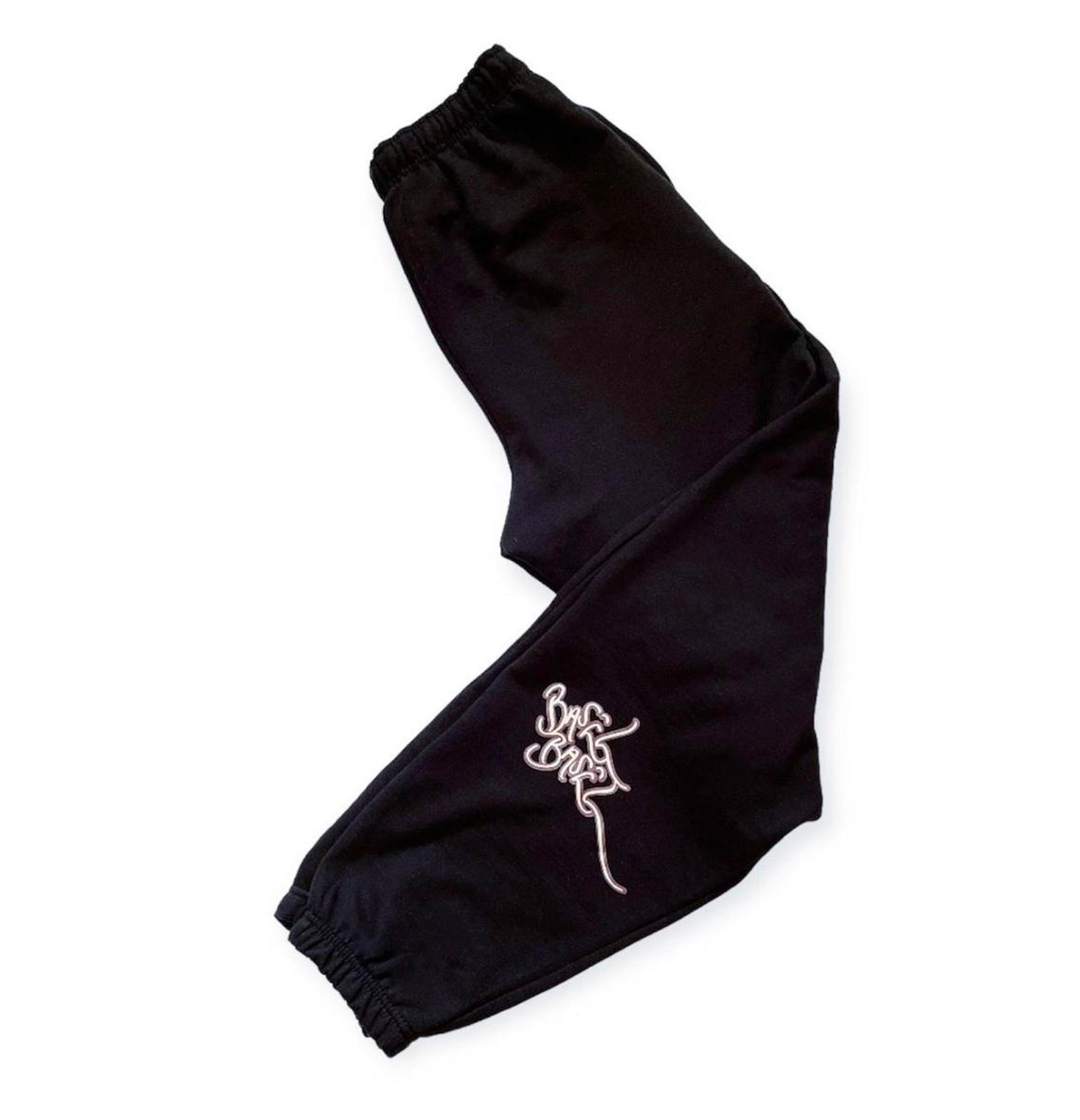 Script logo joggers
