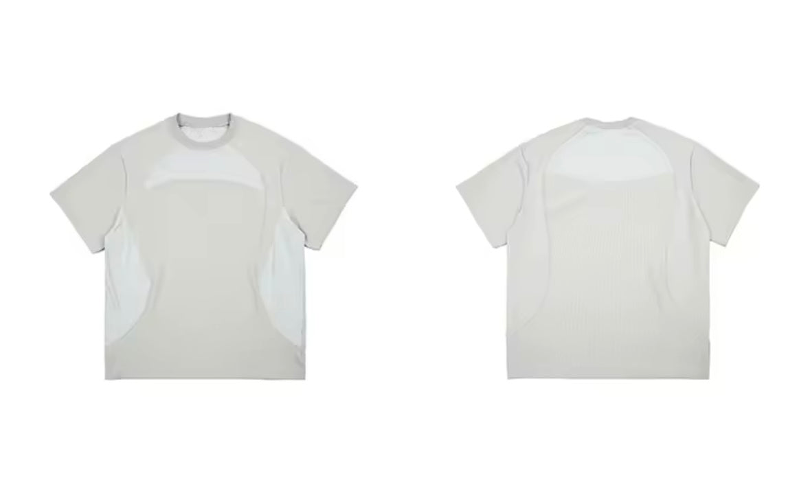 Aro mist multi panel T shirt