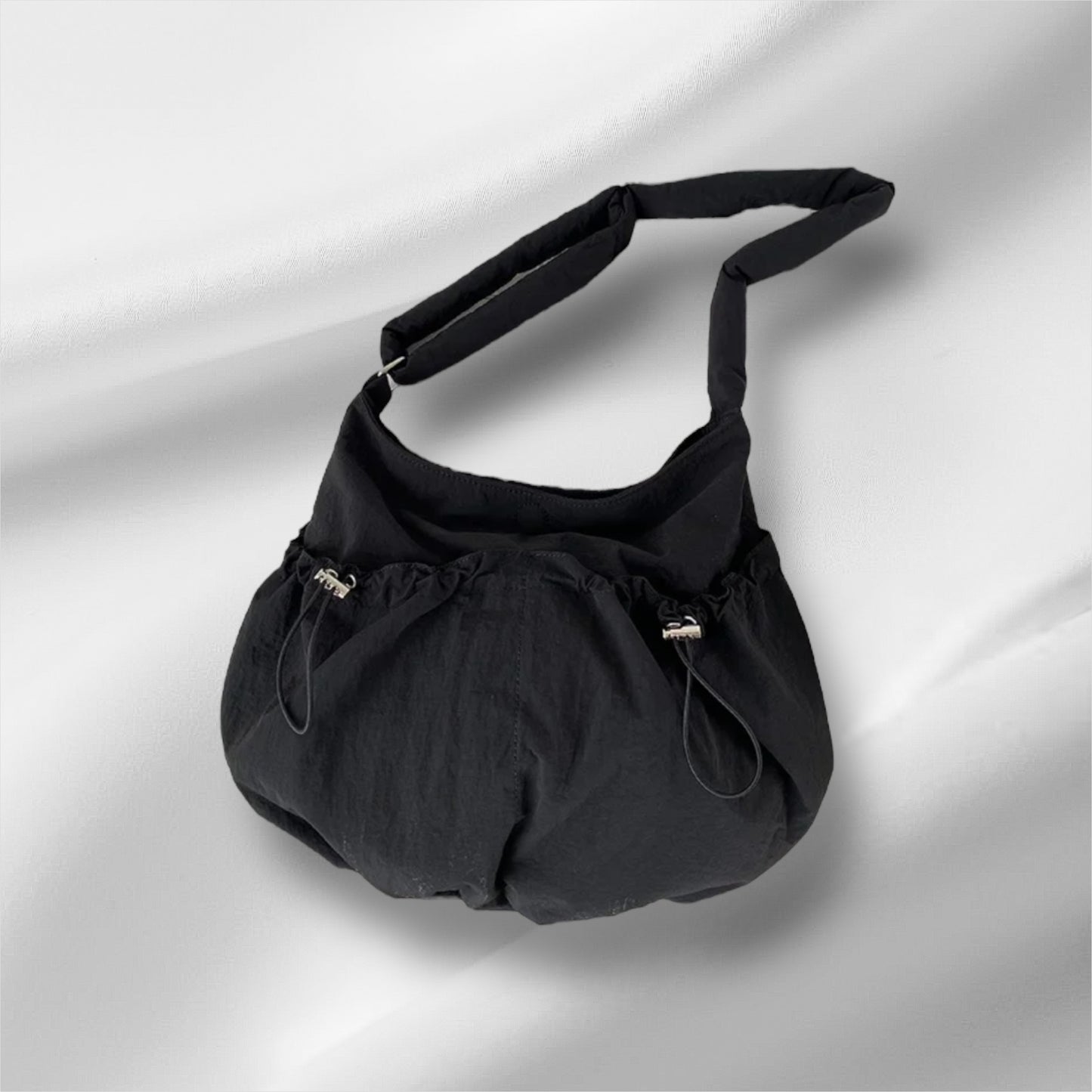 *Treated canvas crossbody bag, 3 colour ways.