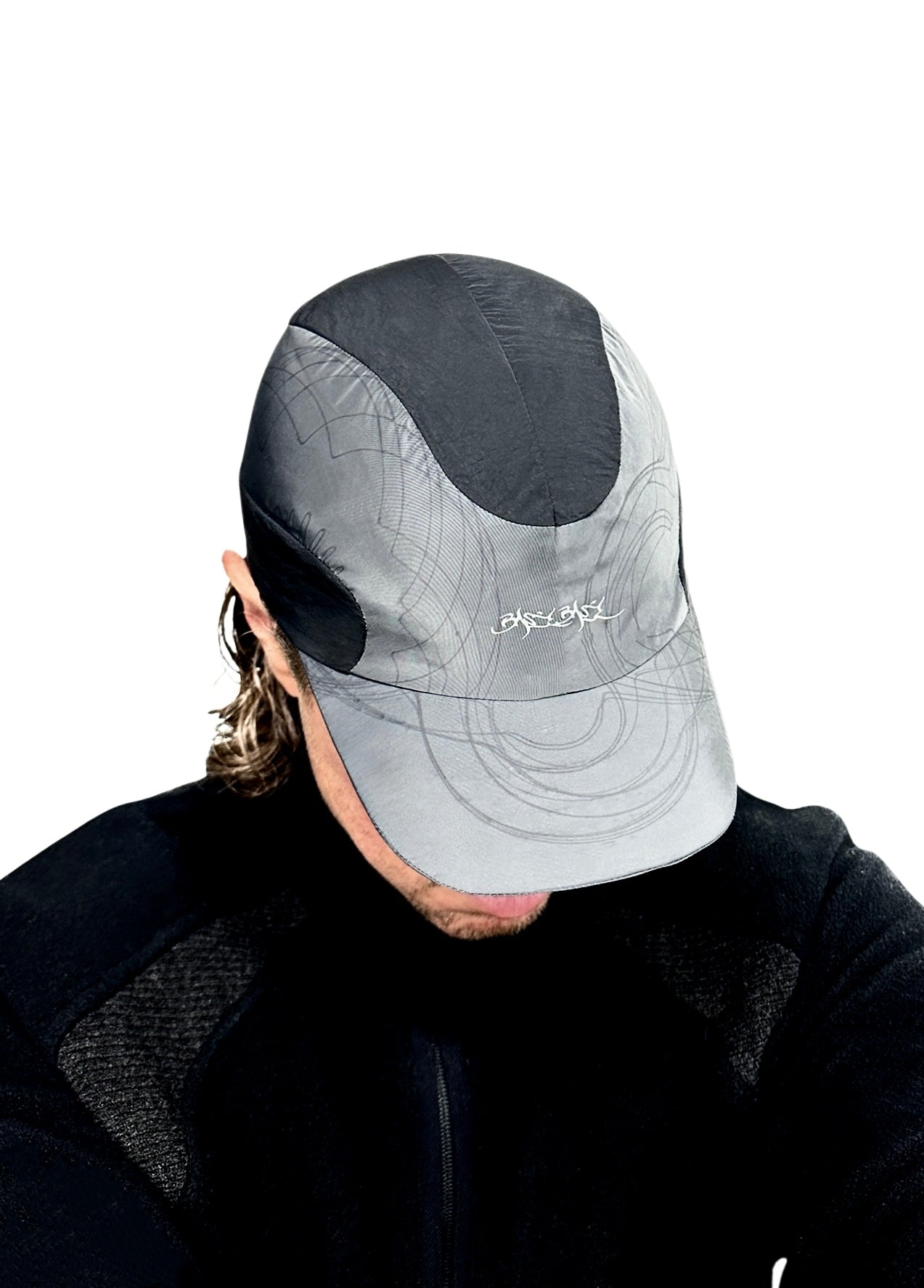 Limited edition Spiro cap Grey/Blk