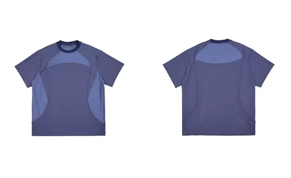Aro mist multi panel T shirt