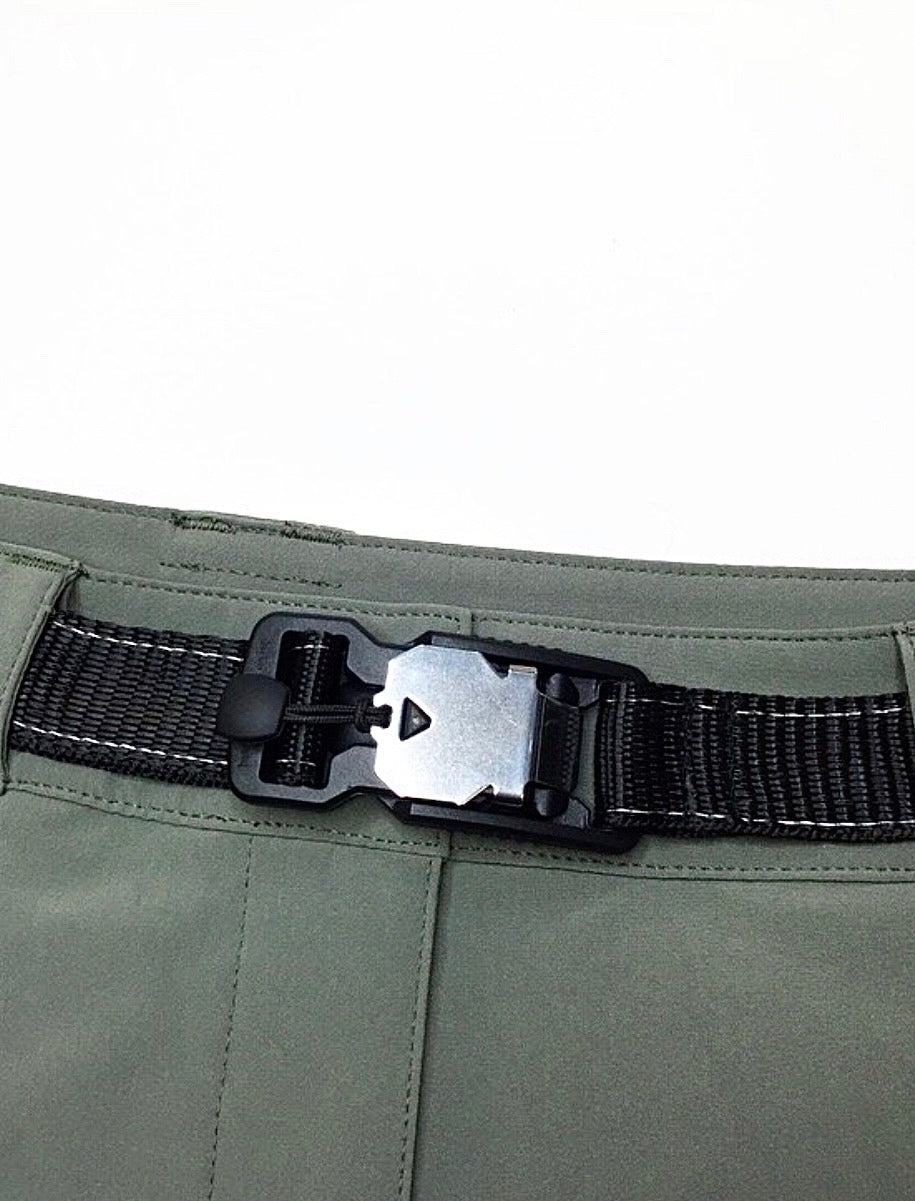 Quick release buckle canvas belts/ 4 variants