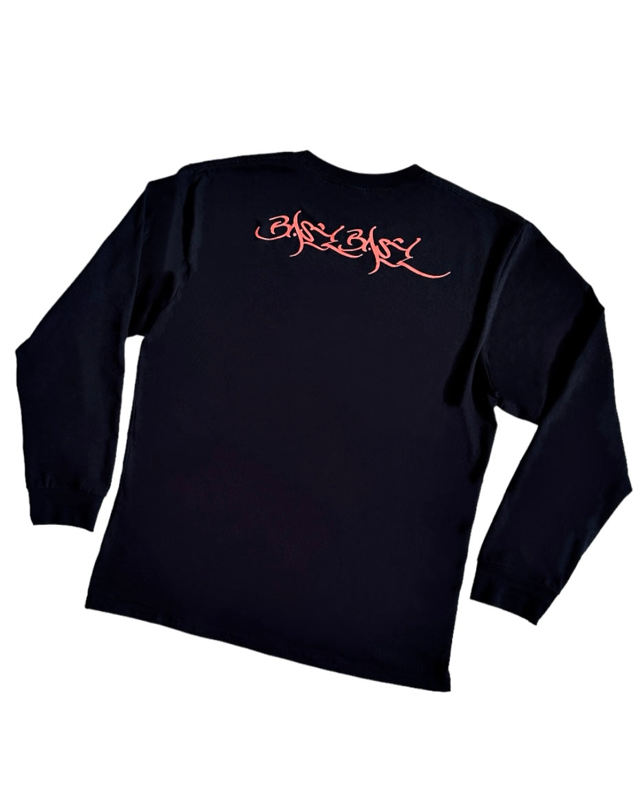 Signature script long sleeve tee