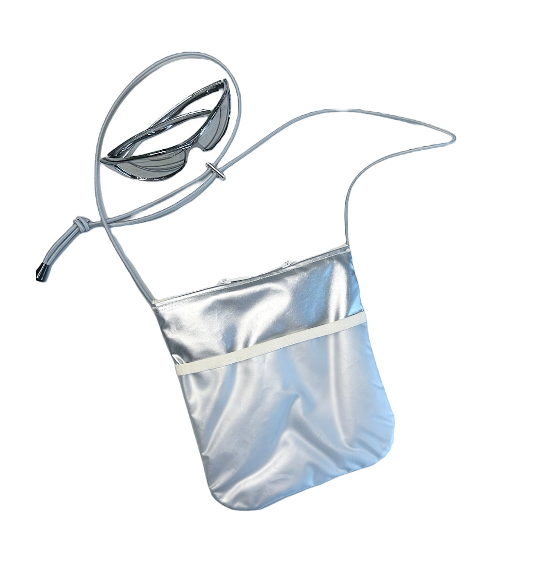 .Chrome series side bag, handcrafted