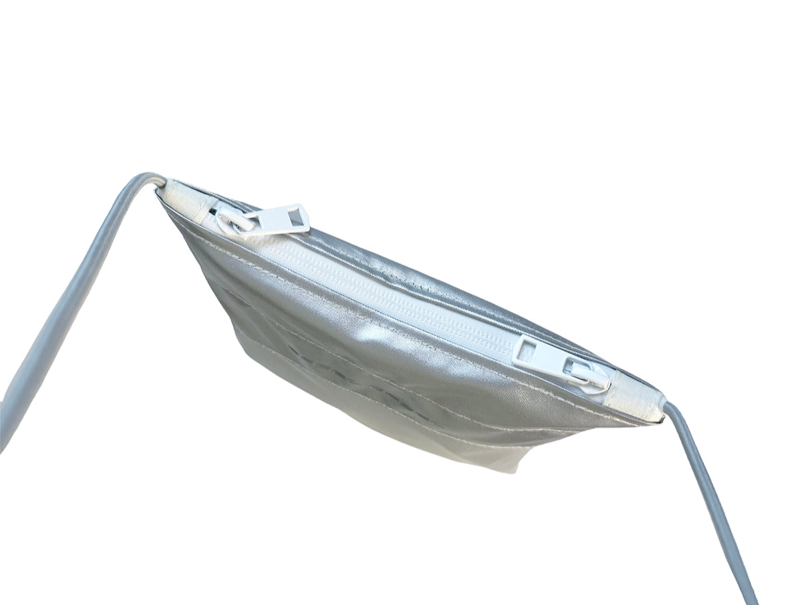 .Chrome series side bag, handcrafted