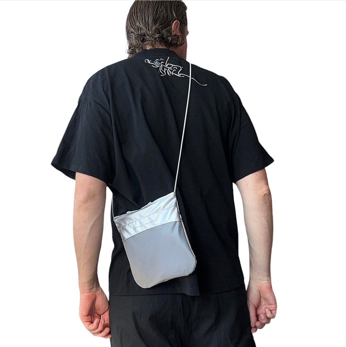 .Chrome series side bag, handcrafted