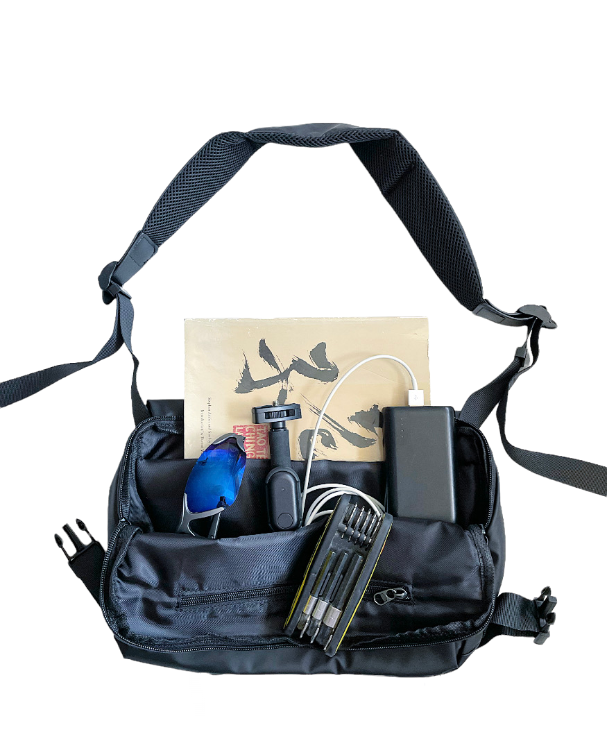 .Waterproof messenger utility bag