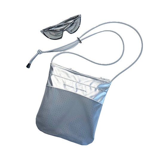 .Chrome series side bag, handcrafted
