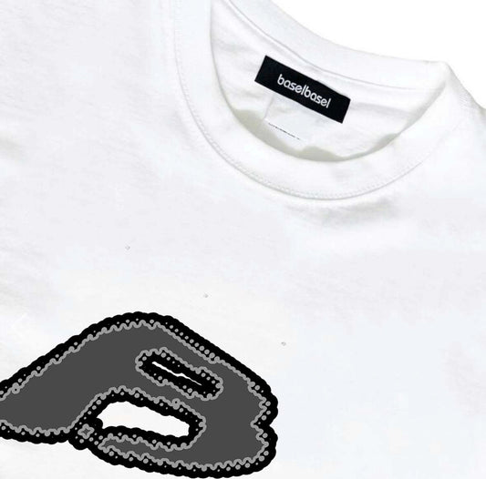 Halftone logo T shirt
