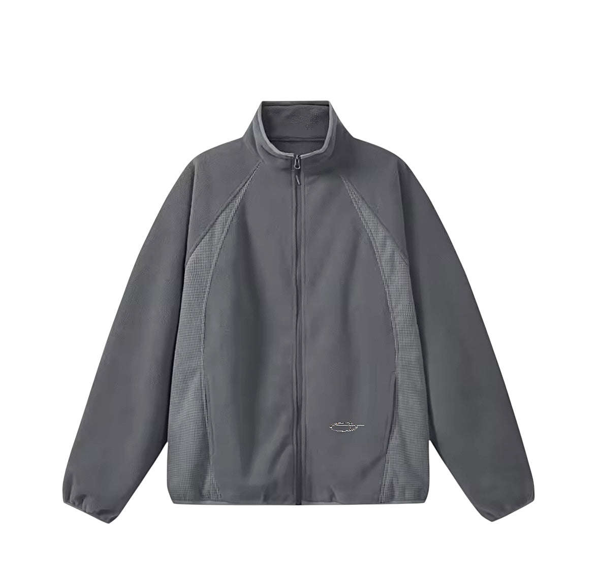 *Awe thermal waffle fleece full zip