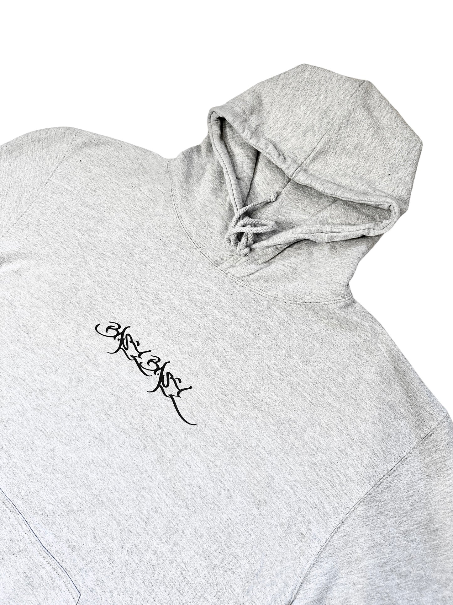 .Signature script hoodie, 2 variants.