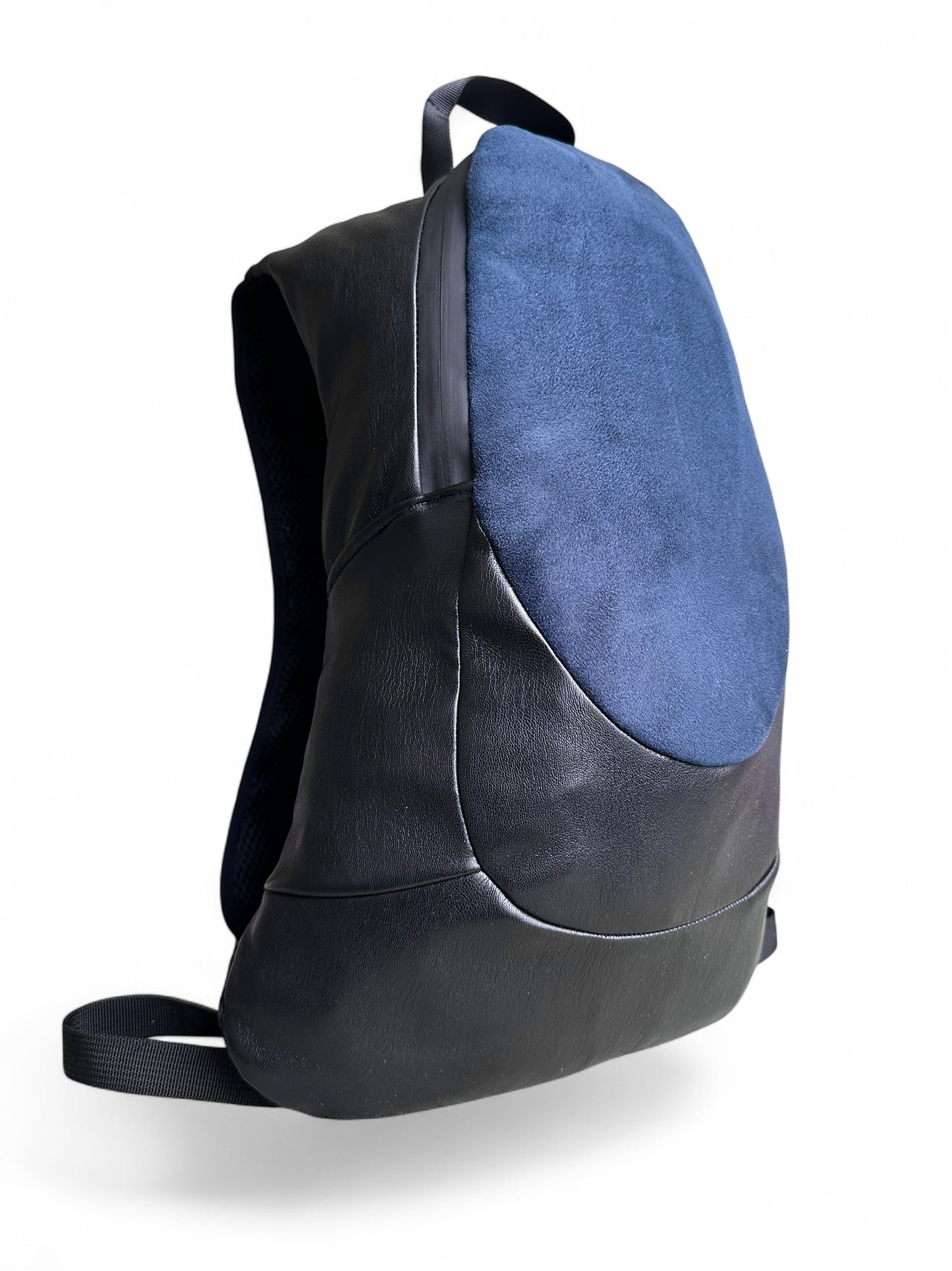 *Apropos handcrafted Suede/leather backpack