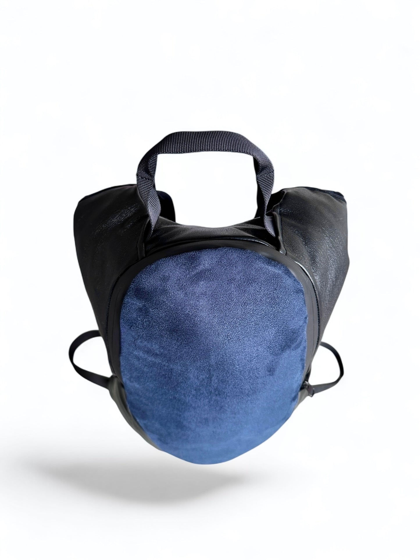 *Apropos handcrafted Suede/leather backpack