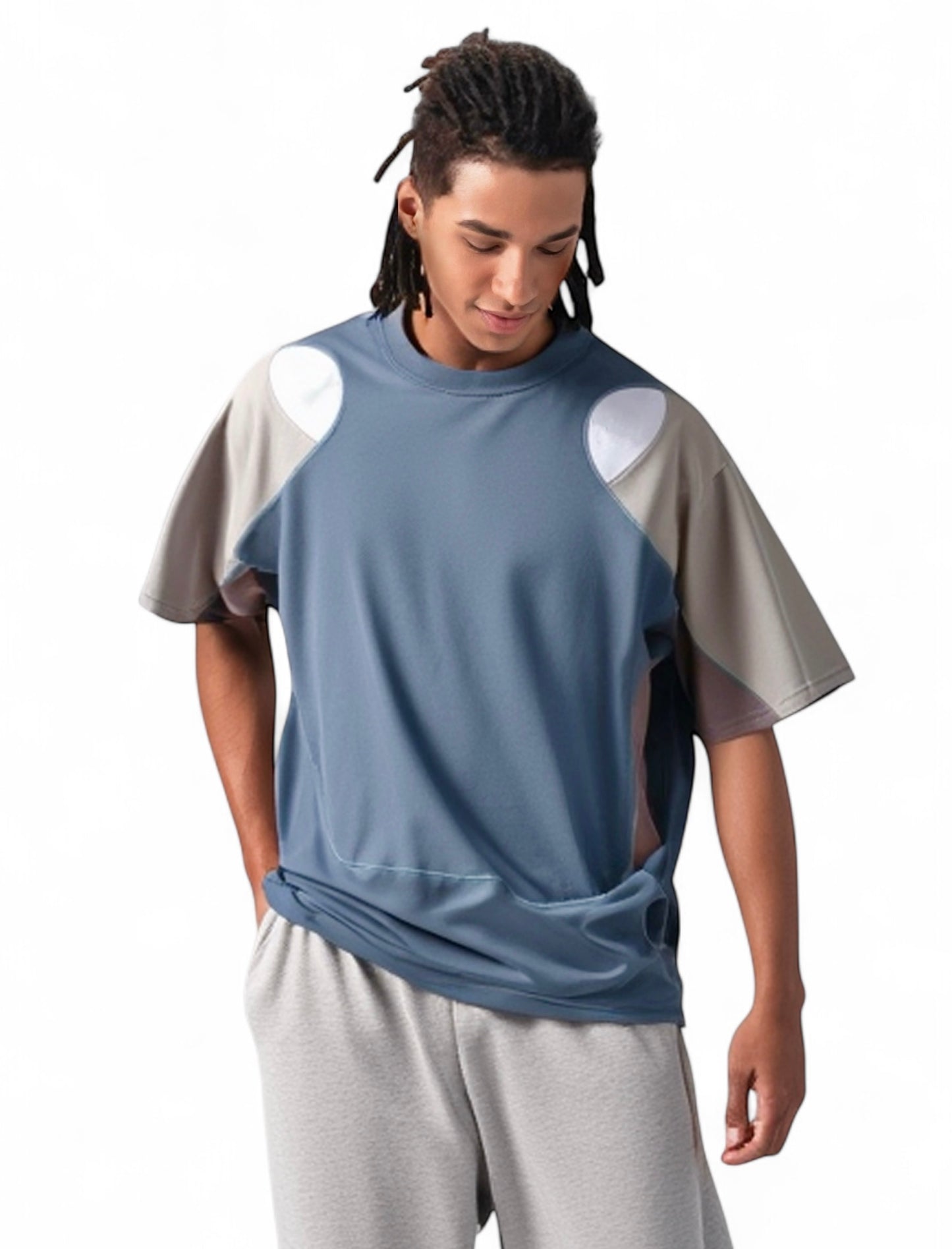 Aro multi panel T shirt