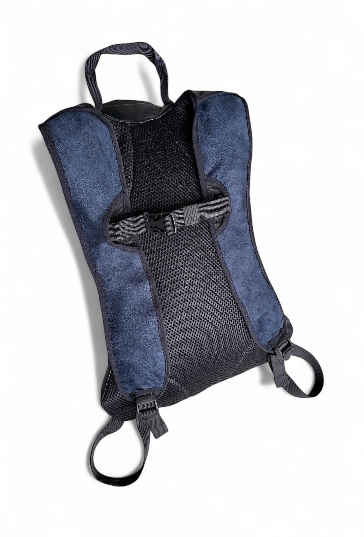 *Apropos handcrafted Suede/leather backpack
