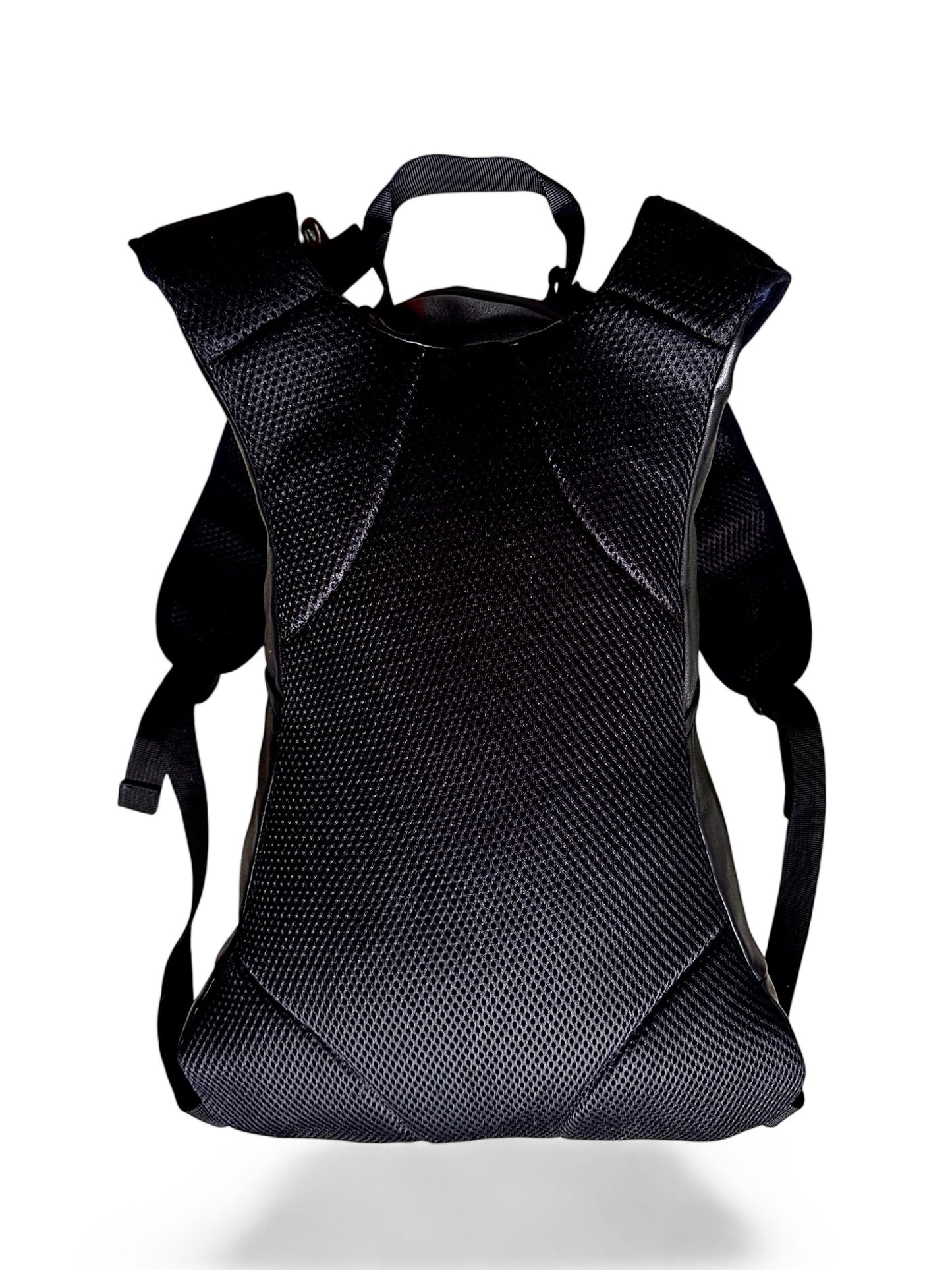 *Apropos handcrafted Suede/leather backpack