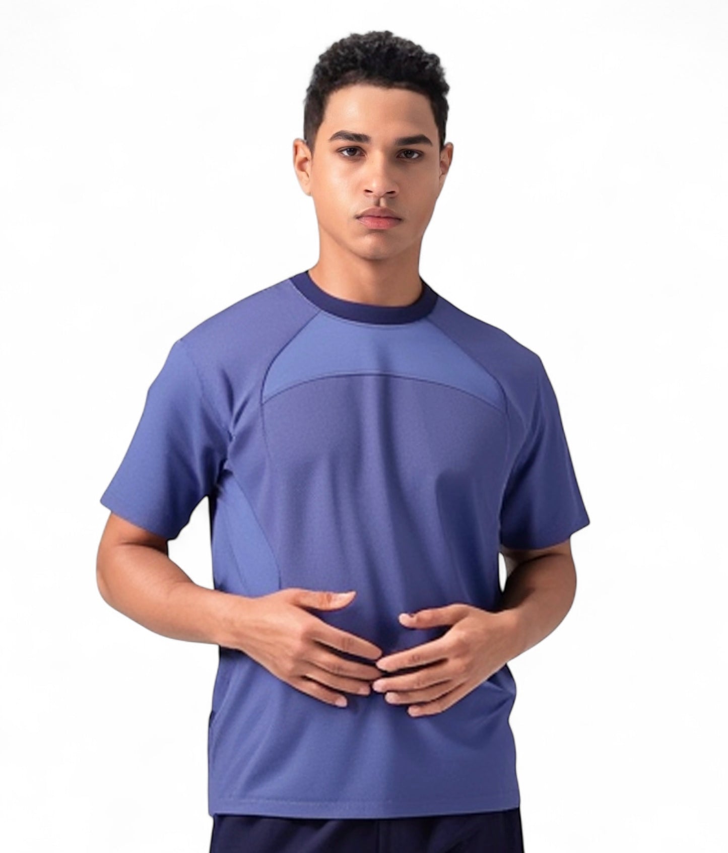 Aro mist multi panel T shirt