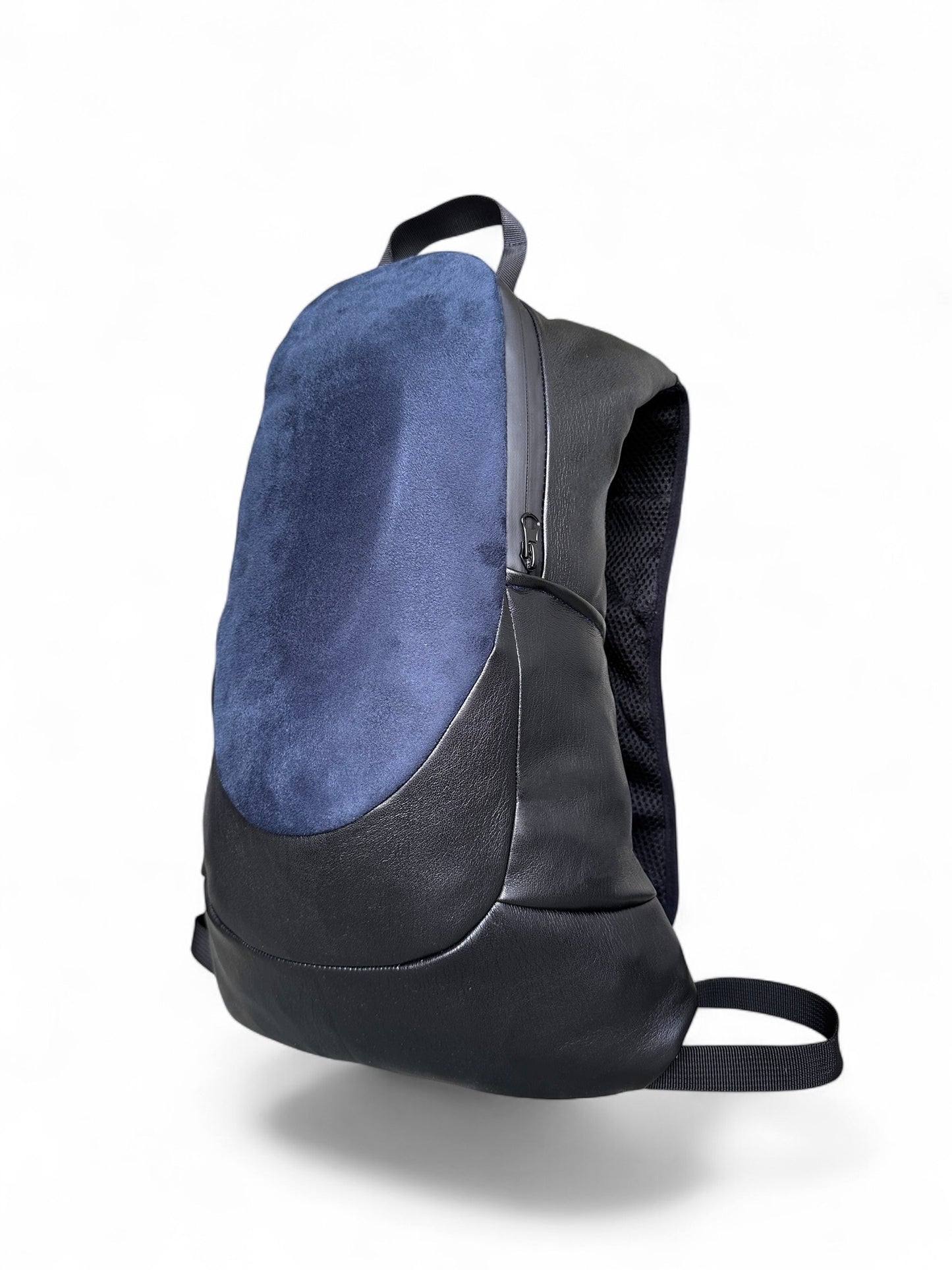 *Apropos handcrafted Suede/leather backpack